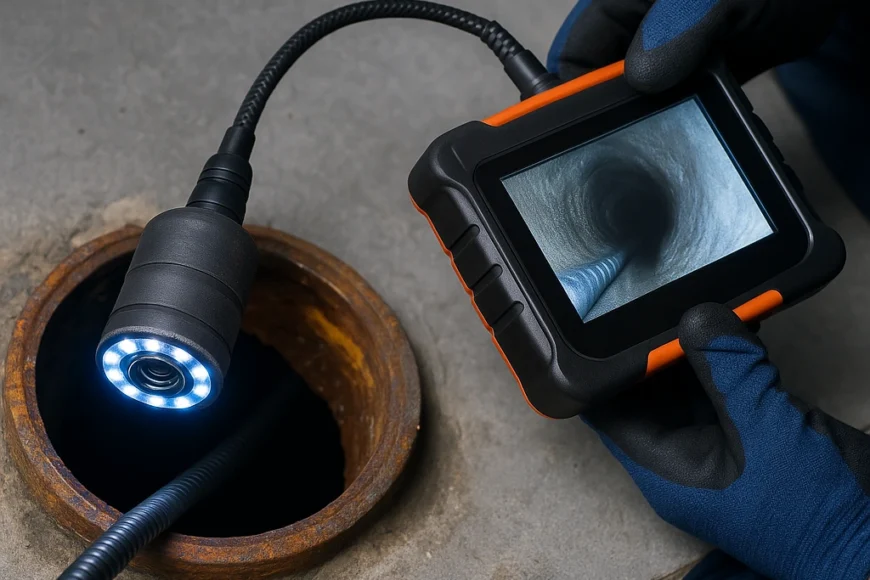 Έλεγχος Αποχέτευσης με Κάμερα – Πώς Εντοπίζονται οι Βλάβες χωρίς Σκάψιμο